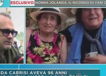 Mattino Cinque, Yari Carrisi Power in lutto per la nonna Jolanda: “E’ stata come una mamma per me”.