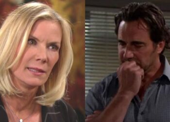 beautiful anticipazioni 2 aprile brooke Brooke e Ridge preoccupato