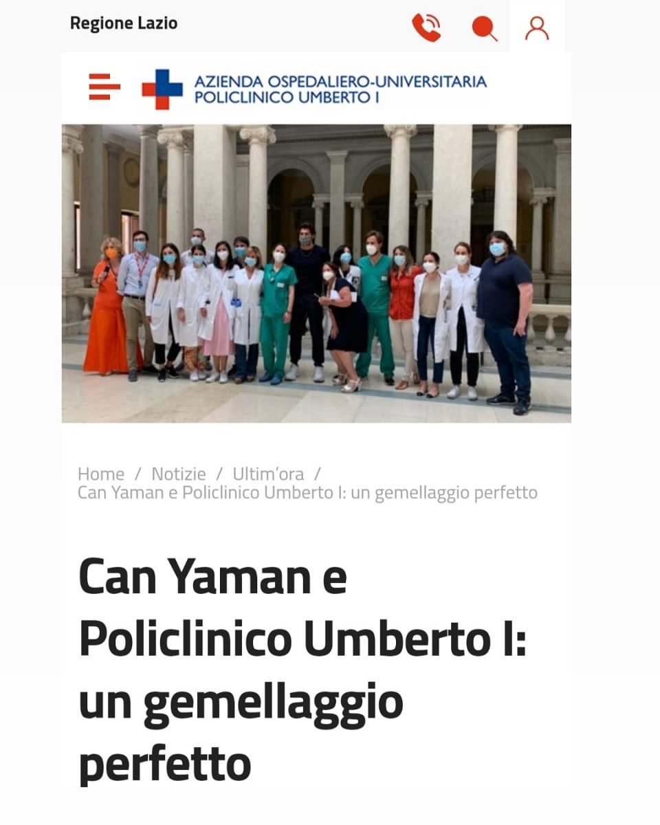 can yaman compleanno solidale per Can Policlinico