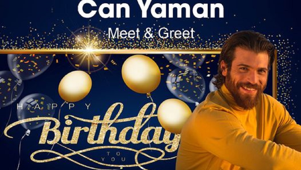 can yaman compleanno solidale per can yaman cinecitta world