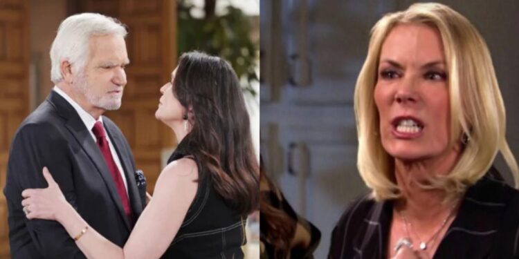 Beautiful, anticipazioni 17 gennaio: Quinn ascolta una conversazione compromettente tra Eric e Brooke