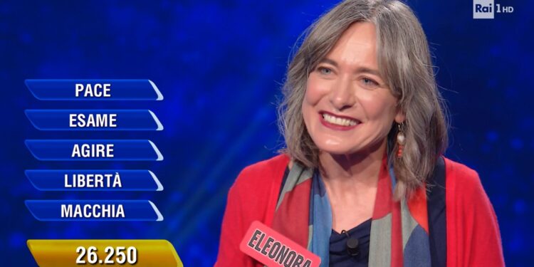 L’Eredità, chi è Eleonora la nuova campionessa: montepremi, età, lavoro