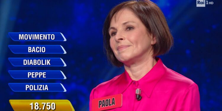 Chi è Paola la nuova campionessa de L’Eredità: montepremi, età e lavoro