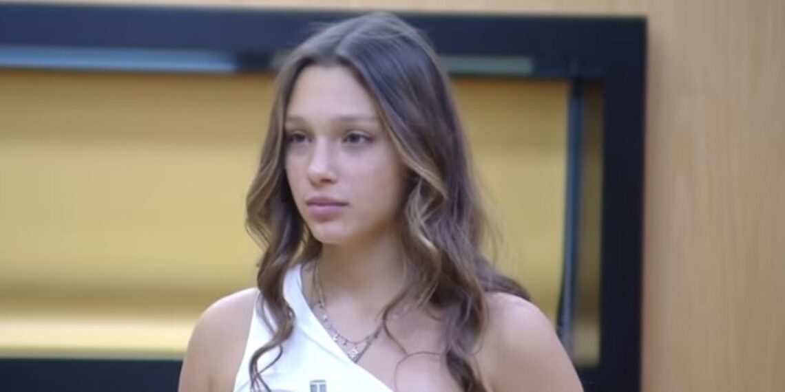 Sarah ad Amici (Uno screenshot della puntata © Amici)
