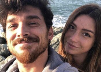 In foto Andrea Cerioli e Arianna Cirrincione in uno scatto postato sui social © Instagram